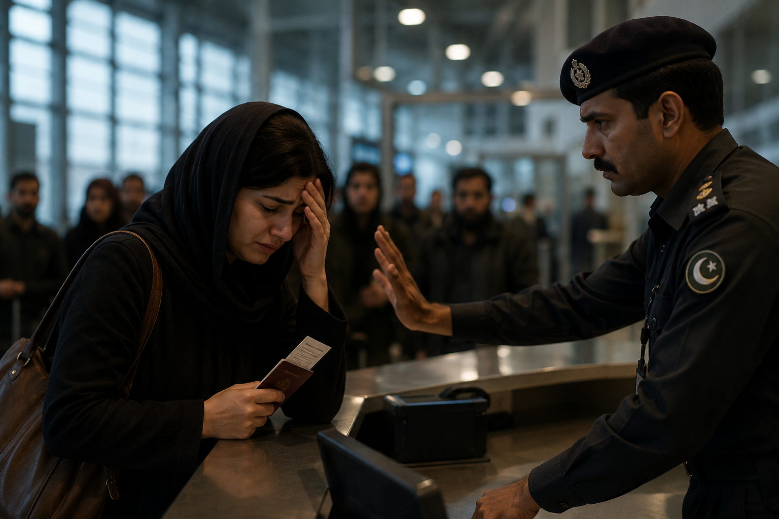 Afghan Female Journalist Barred from Leaving Islamabad Airport for France