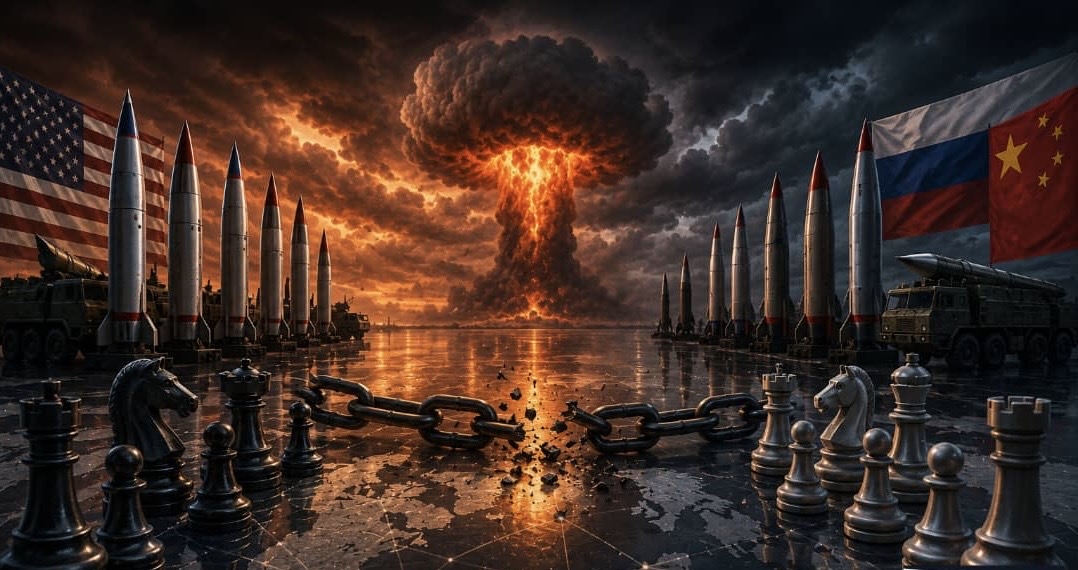 The world on the brink of a new nuclear arms race.