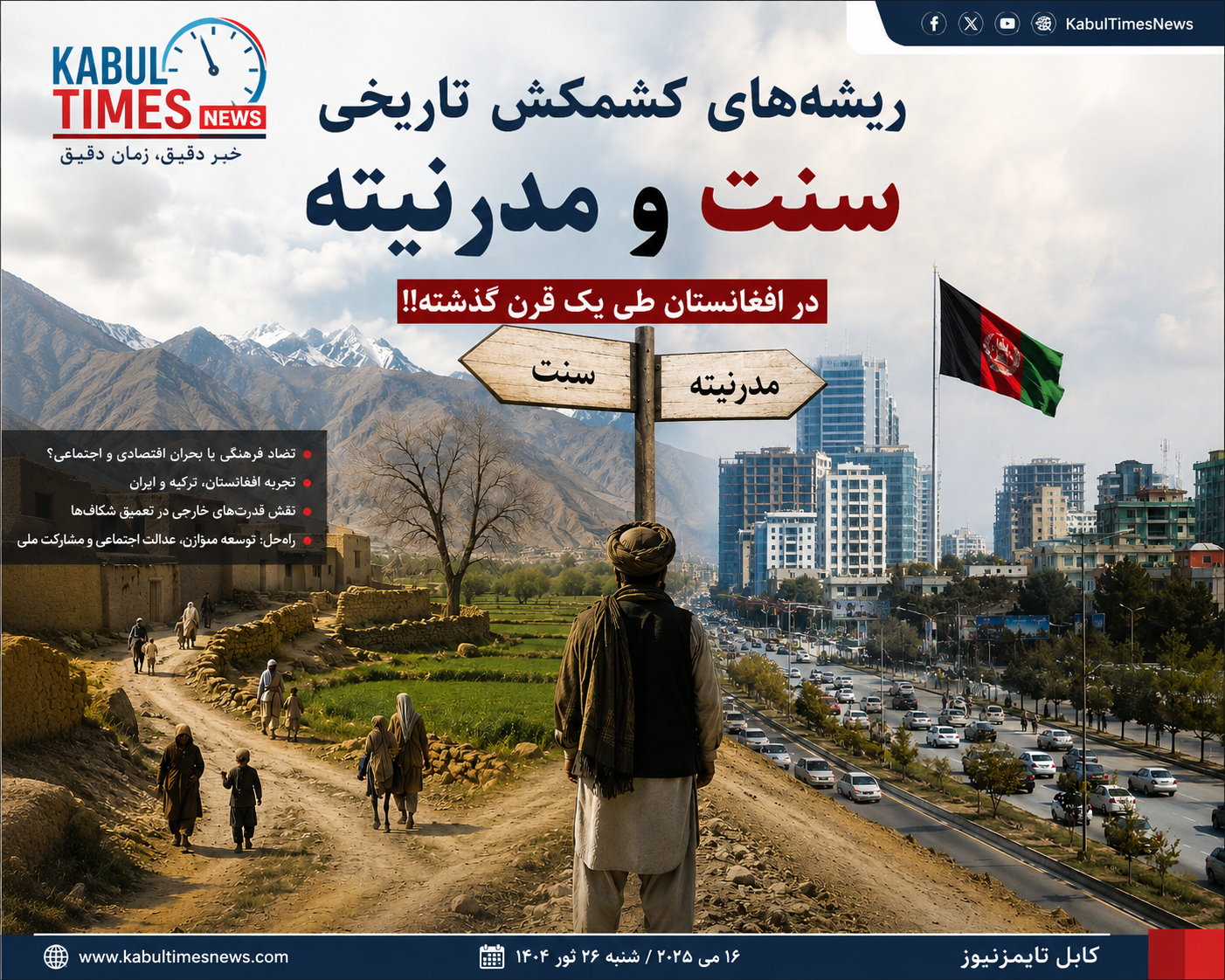 The Roots of the Conflict Between Tradition and Modernity in Afghanistan; Why Did This Crisis Continue for a Century?