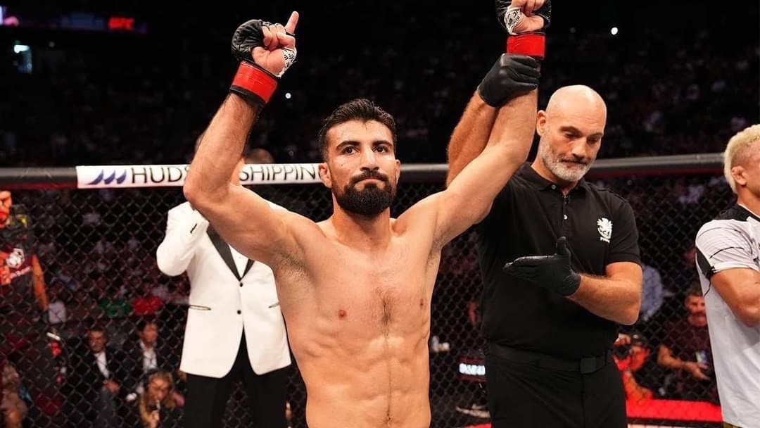 فرید بشارت در جمع ۱۰ مبارز برتر وزن بنتم‌ویت UFC قرار گرفت