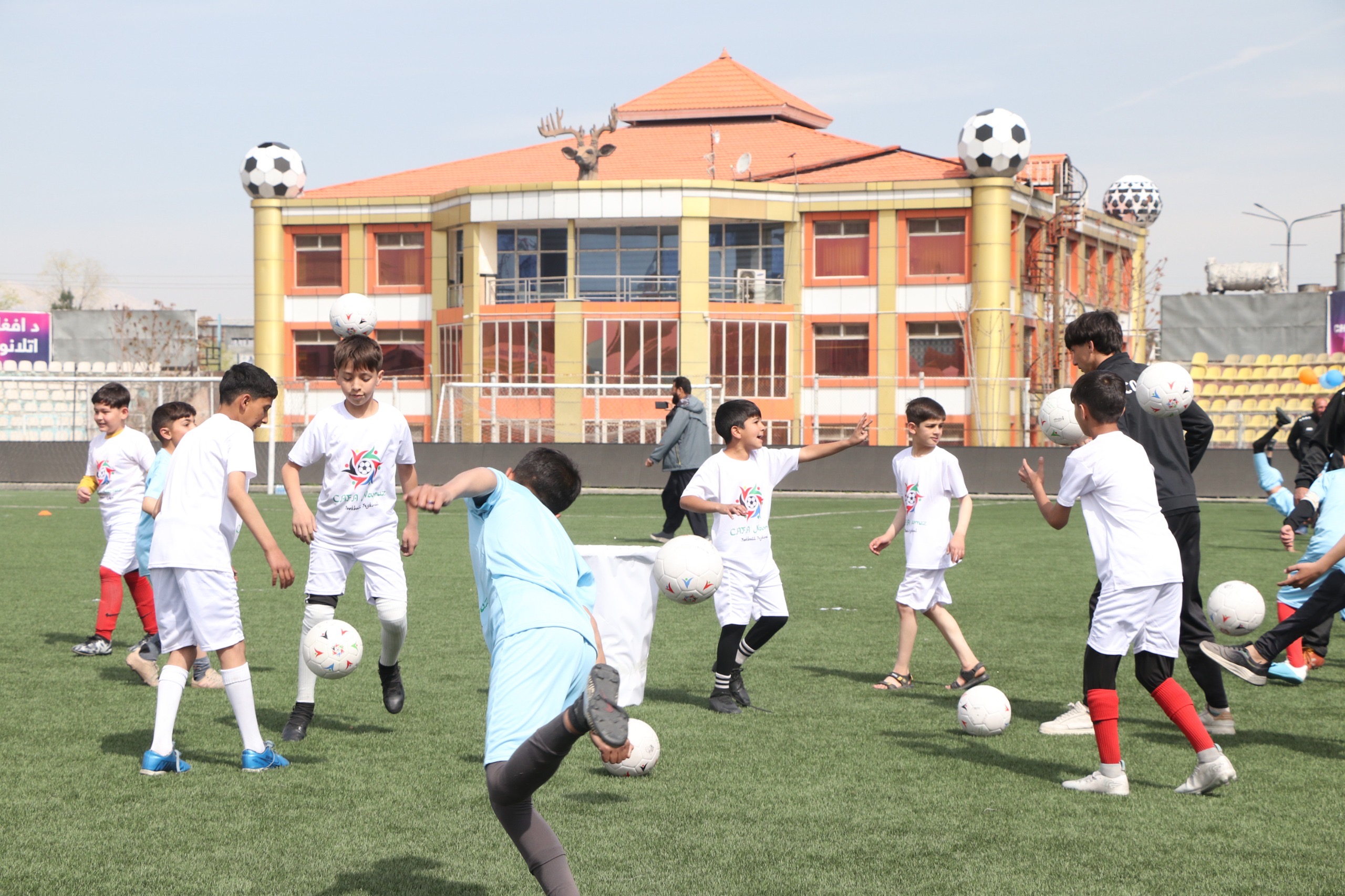 Grassroots Football Festival Held with the Participation of 200 Athletes from Kabul City Clubs