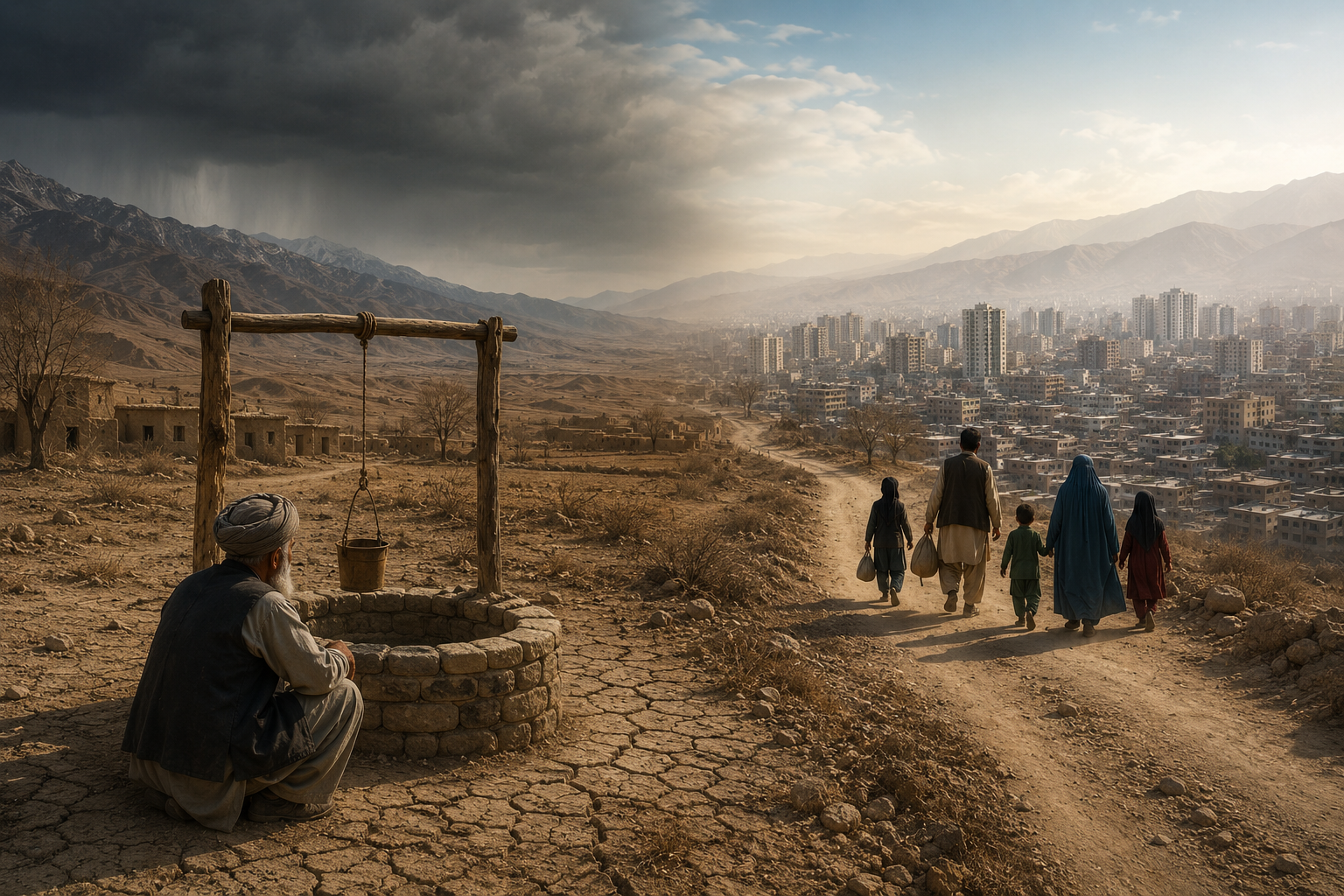 چرا تغییر اقلیم تنها یک بحران محیط‌زیستی نیست؛ تأملی بر چالش حکمرانی در افغانستان-داود طنین خبرنگار.