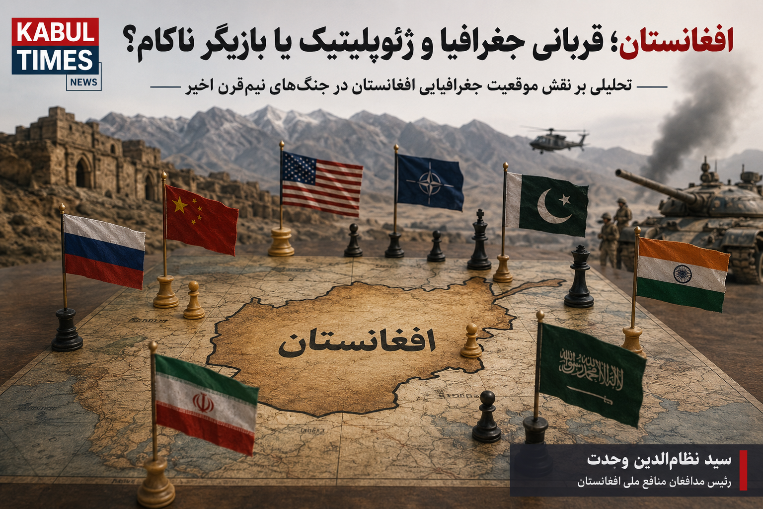 Afghanistan; Victim of Geopolitics or Failed Actor?