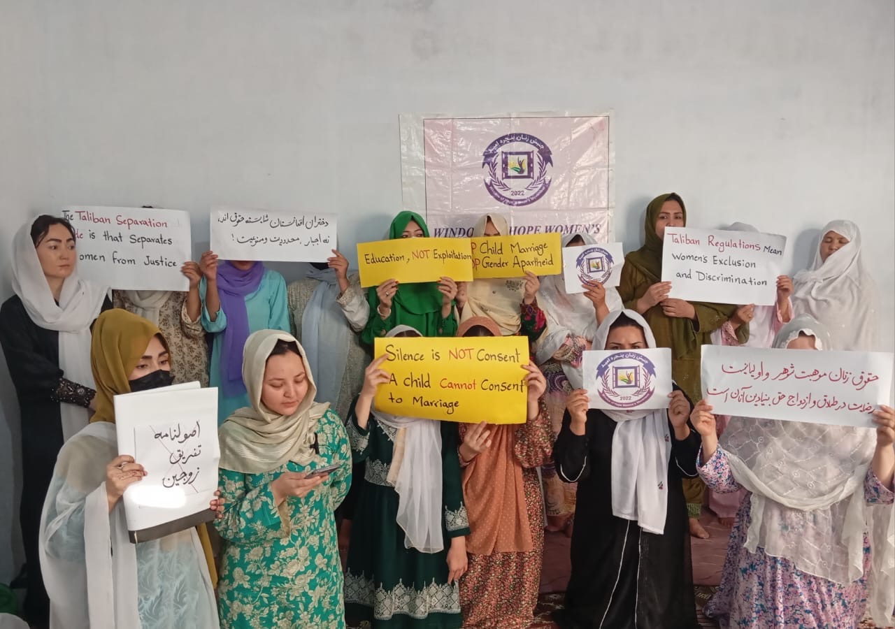 Window of Hope Women’s Movement: The main victims of Taliban policies are Afghan children and girls.
