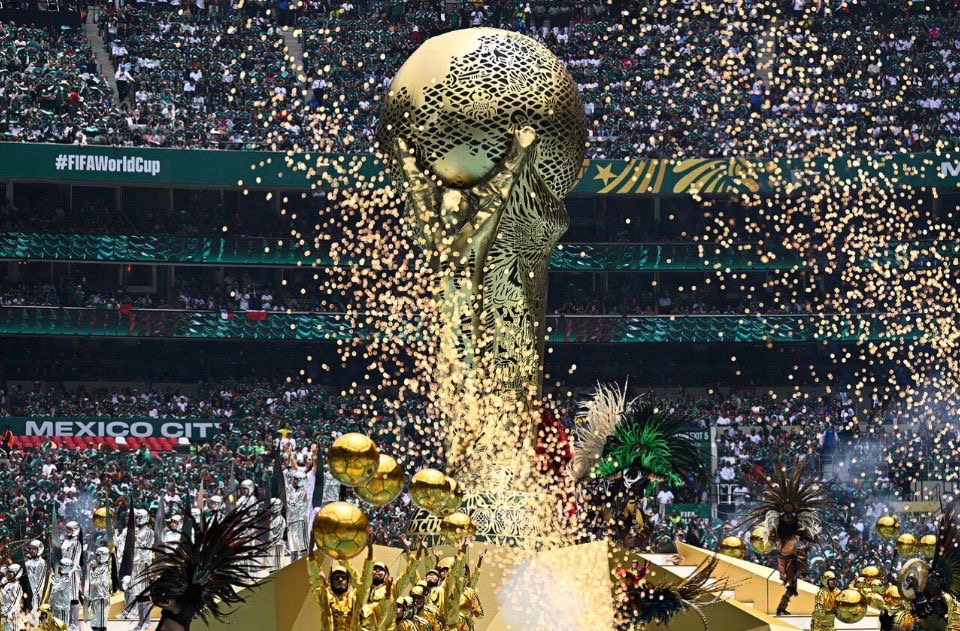 The 2026 FIFA World Cup kicked off at the Azteca Stadium in Mexico.